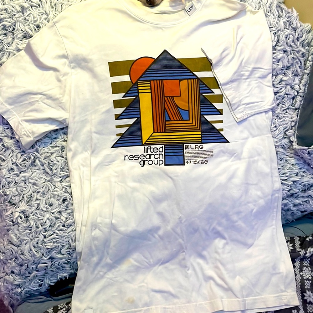 White Lifted Research Group Shirt